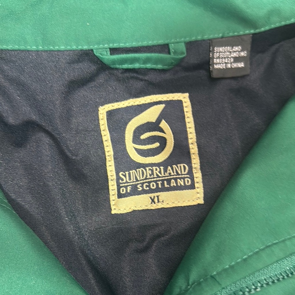 Masters windbreaker Sunderland of Scotland XL 1/2 zip - Picture 8 of 10
